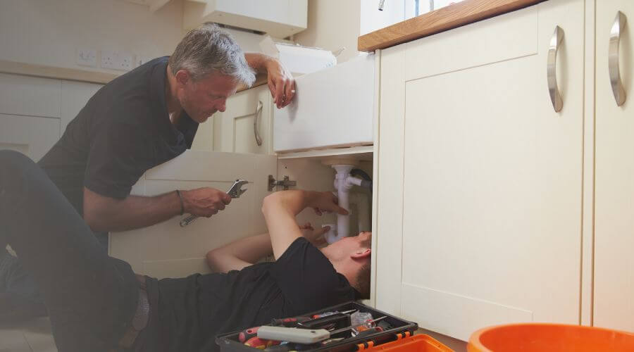 Professional burst pipe repair services in Mohall, ND